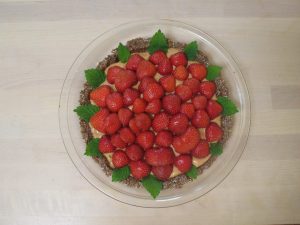 Erdbeertarte mit Aprikosenmandelcreme